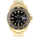 Rolex Submariner Date 116618LN (2019) - 40 mm Yellow Gold case (1/6)