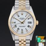Rolex Oyster Perpetual Date 15223 (1991) - 34 mm Gold/Steel case (1/8)