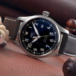 IWC Pilot Mark IW327003 (2018) - Brown dial 40 mm Steel case (2/8)