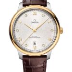 Omega De Ville 434.23.40.20.52.001 (2026) - Silver dial 40 mm Gold/Steel case (1/1)
