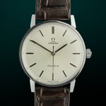 Omega Genève 135.011 (1970) - White dial 34 mm Steel case (1/8)