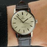 Omega Genève 135.011 (1970) - White dial 34 mm Steel case (2/8)