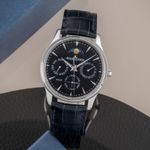 Jaeger-LeCoultre Master Ultra Thin Perpetual Q1308470 (Onbekend (willekeurig serienummer)) - Zwart wijzerplaat 39mm Staal (1/8)