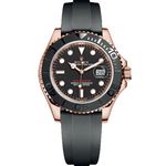 Rolex Yacht-Master 40 126655 (2025) - Black dial 40 mm Rose Gold case (1/6)