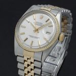 Rolex Datejust 1601 (1974) - Zilver wijzerplaat 36mm Goud/Staal (6/7)