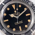 Rolex Submariner No Date 5513 (1966) - Zwart wijzerplaat 40mm Staal (1/8)