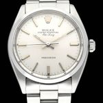 Rolex Air-King 5500 (1982) - Silver dial 34 mm Steel case (1/7)