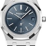 Audemars Piguet Royal Oak Jumbo 16202ST.OO.1240ST.02 (2024) - Blauw wijzerplaat 39mm Staal (1/1)