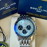 Breitling Navitimer 1 B01 Chronograph AB0138241C1A1 (2024) - Blauw wijzerplaat 43mm Staal (7/7)