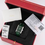 Cartier Tank WSTA0056 (2022) - Groen wijzerplaat 34mm Staal (5/5)