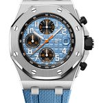 Audemars Piguet Royal Oak Offshore 26238ST.OO.A340CA.01 (2025) - Blauw wijzerplaat 42mm Staal (1/1)