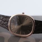 Patek Philippe Golden Ellipse 3738/100 (2007) - Brown dial 32 mm Yellow Gold case (4/8)