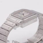 Cartier Santos Galbée 1564 (2010) - White dial 29 mm Steel case (7/8)