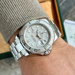 Rolex Yacht-Master 40 16622 (2004) - Zilver wijzerplaat 40mm Staal (2/8)