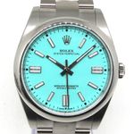 Rolex Oyster Perpetual 41 124300 (2023) - Blue dial 41 mm Steel case (1/6)