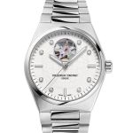 Frederique Constant Ladies Automatic Heart Beat FC-310SD2NH6B (2024) - Wit wijzerplaat 34mm Staal (1/2)