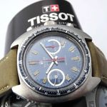 Tissot Seastar 40520-1 (1971) - Blauw wijzerplaat 41mm Staal (1/8)