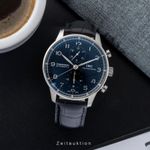 IWC Portuguese Chronograph IW371447 (Unknown (random serial)) - Black dial 41 mm Steel case (3/8)