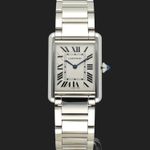 Cartier Tank WSTA0092 (2025) - Silver dial 26 mm Steel case (3/8)