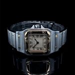 Cartier Santos 166930 (Unknown (random serial)) - White dial 24 mm Gold/Steel case (7/8)