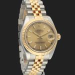 Rolex Lady-Datejust 178273 (2009) - Champagne dial 31 mm Gold/Steel case (4/6)