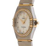 Omega Constellation Men 1277.70.00 (2001) - White dial 26 mm Gold/Steel case (4/7)