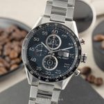 TAG Heuer Carrera Calibre 1887 CAR2A10.BA0799 (Unknown (random serial)) - Black dial 43 mm Steel case (1/8)