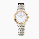 Omega De Ville Prestige 434.25.28.60.55.001 (2025) - Wit wijzerplaat 28mm Goud/Staal (1/1)