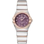 Omega Constellation 131.25.25.60.60.002 (2025) - Purple dial 25 mm Gold/Steel case (1/1)