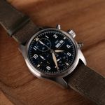 IWC Pilot Spitfire Chronograph IW387901 (2019) - Black dial 41 mm Steel case (3/8)