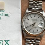 Rolex Datejust 36 16234 (1994) - Silver dial 36 mm Steel case (1/8)