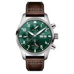 IWC Pilot Chronograph IW388103 (2025) - Green dial 41 mm Steel case (1/1)