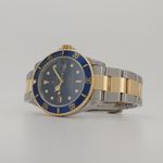 Rolex Submariner Date 16613 (2002) - Blauw wijzerplaat 40mm Goud/Staal (4/8)