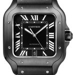 Cartier Santos WSSA0039 (2026) - Black dial 40 mm Steel case (2/2)