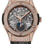 Hublot Classic Fusion Aerofusion 547.OX.0180.LR.1704 (2026) - Transparent dial 42 mm Rose Gold case (1/1)