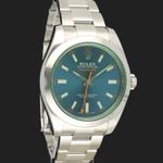 Rolex Milgauss 116400GV (2020) - Blue dial 40 mm Steel case (4/8)