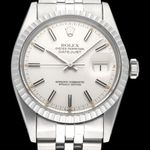 Rolex Datejust 36 16030 (1981) - Zilver wijzerplaat 36mm Staal (1/8)