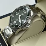 Longines HydroConquest L3.782.4.06.6 (2023) - Groen wijzerplaat 43mm Staal (5/8)