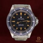 Rolex Submariner No Date 5513 (1967) - Zwart wijzerplaat 40mm Staal (2/8)