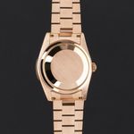 Rolex Day-Date 36 118235 (2006) - Black dial 36 mm Rose Gold case (7/8)