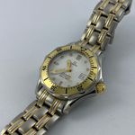 Omega Seamaster - (Unknown (random serial)) - White dial 29 mm Gold/Steel case (4/7)