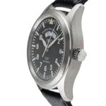 IWC Pilot Spitfire UTC IW325102 (2000) - Zwart wijzerplaat 39mm Staal (6/8)