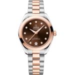 Omega Seamaster Aqua Terra 220.20.30.20.63.001 (2025) - Brown dial 30 mm Gold/Steel case (1/1)