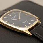 Patek Philippe Golden Ellipse 3566 (1973) - Blauw wijzerplaat 28mm Geelgoud (7/7)