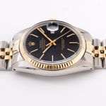 Rolex Datejust 36 16013 (1978) - Zwart wijzerplaat 36mm Goud/Staal (6/7)