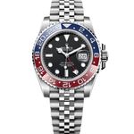 Rolex GMT-Master II 126710BLRO (Onbekend (willekeurig serienummer)) - Zwart wijzerplaat 40mm Staal (1/8)