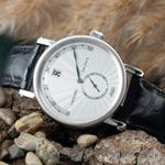 Chronoswiss Delphis CH-1423 (1999) - Silver dial 39 mm Steel case (2/8)