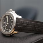 Patek Philippe Aquanaut 5165A-001 (2007) - Zwart wijzerplaat 38mm Staal (4/7)