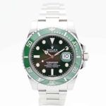 Rolex Submariner Date 116610LV (2015) - Groen wijzerplaat 40mm Staal (1/7)