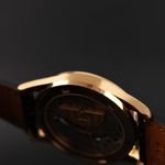Patek Philippe Calatrava 5026J (Unknown (random serial)) - Black dial 34 mm Yellow Gold case (5/8)
